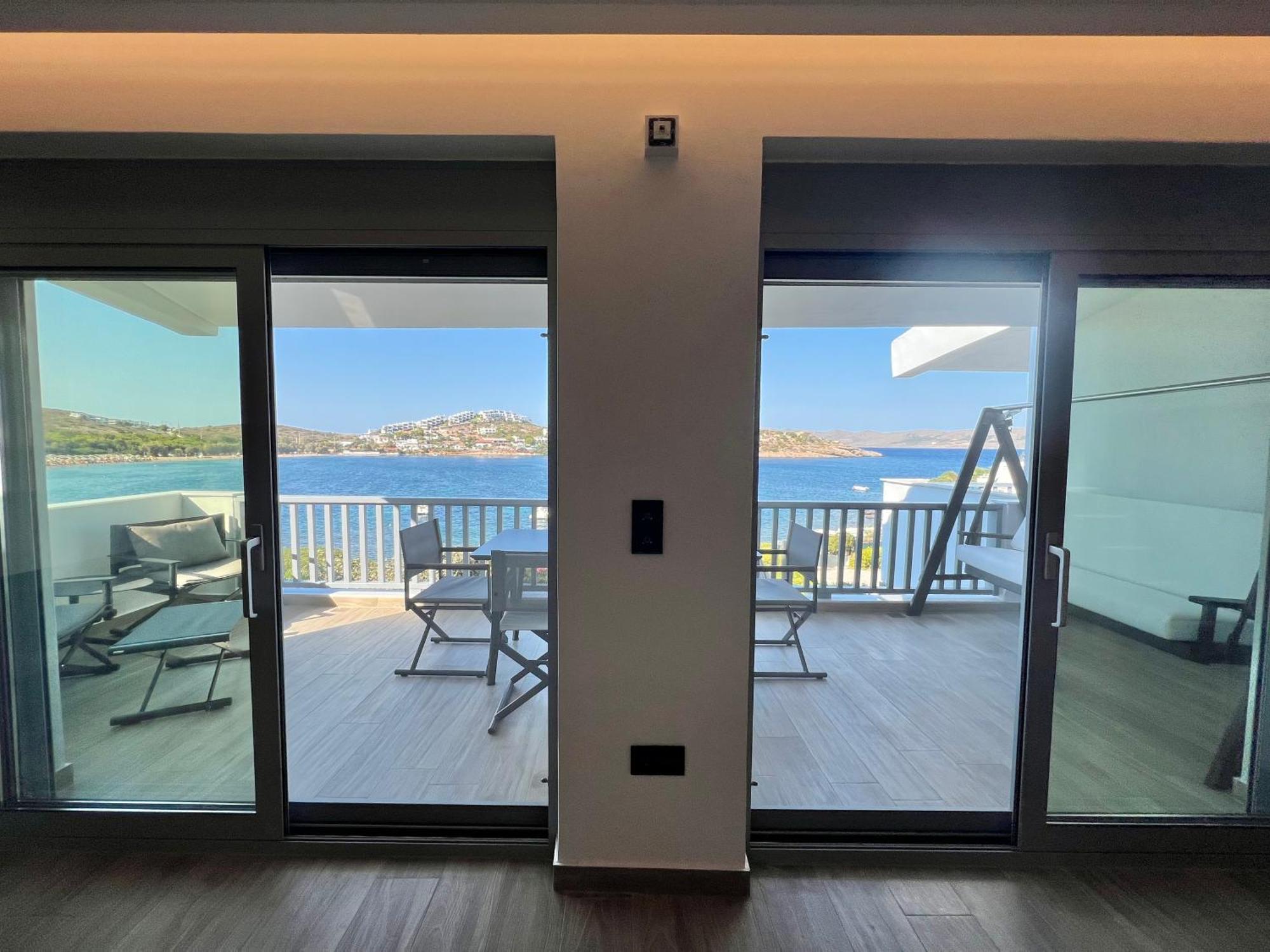 Sounio - Waterfront Luxury Spa Villa Pounta Zeza 170 Sqm On Private Beach Szúnio Kültér fotó